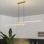 Lampada a Sospensione Lineare Moderna Arisha per Sala da Pranzo
