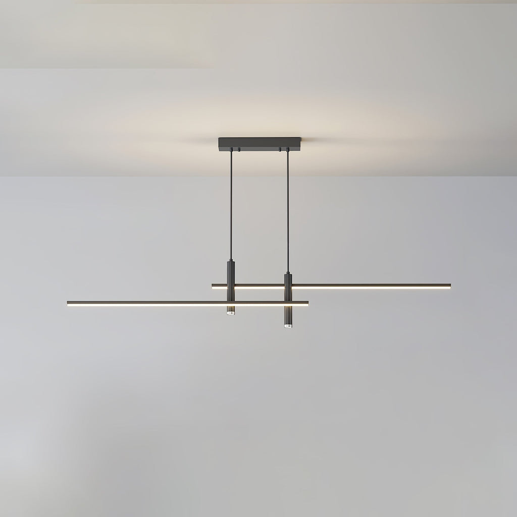 Lampada a Sospensione Lineare Moderna Arisha per Sala da Pranzo