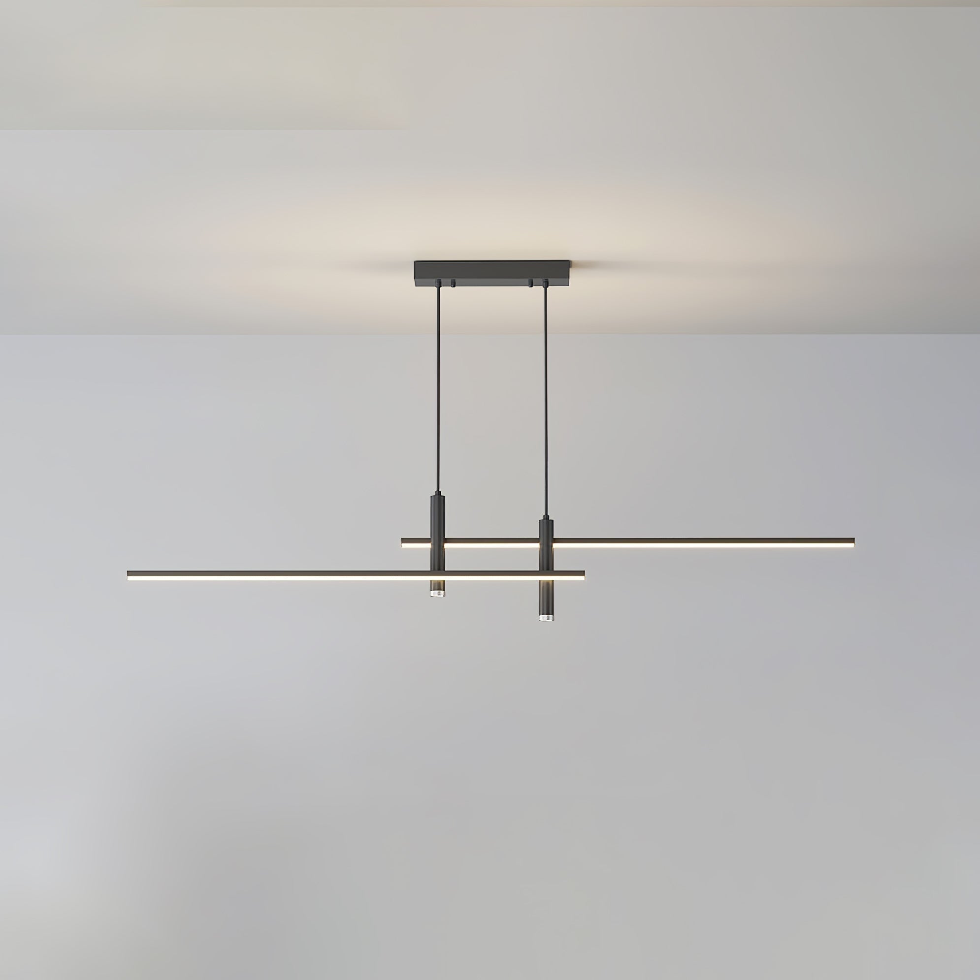 Lampada a Sospensione Lineare Moderna Arisha per Sala da Pranzo