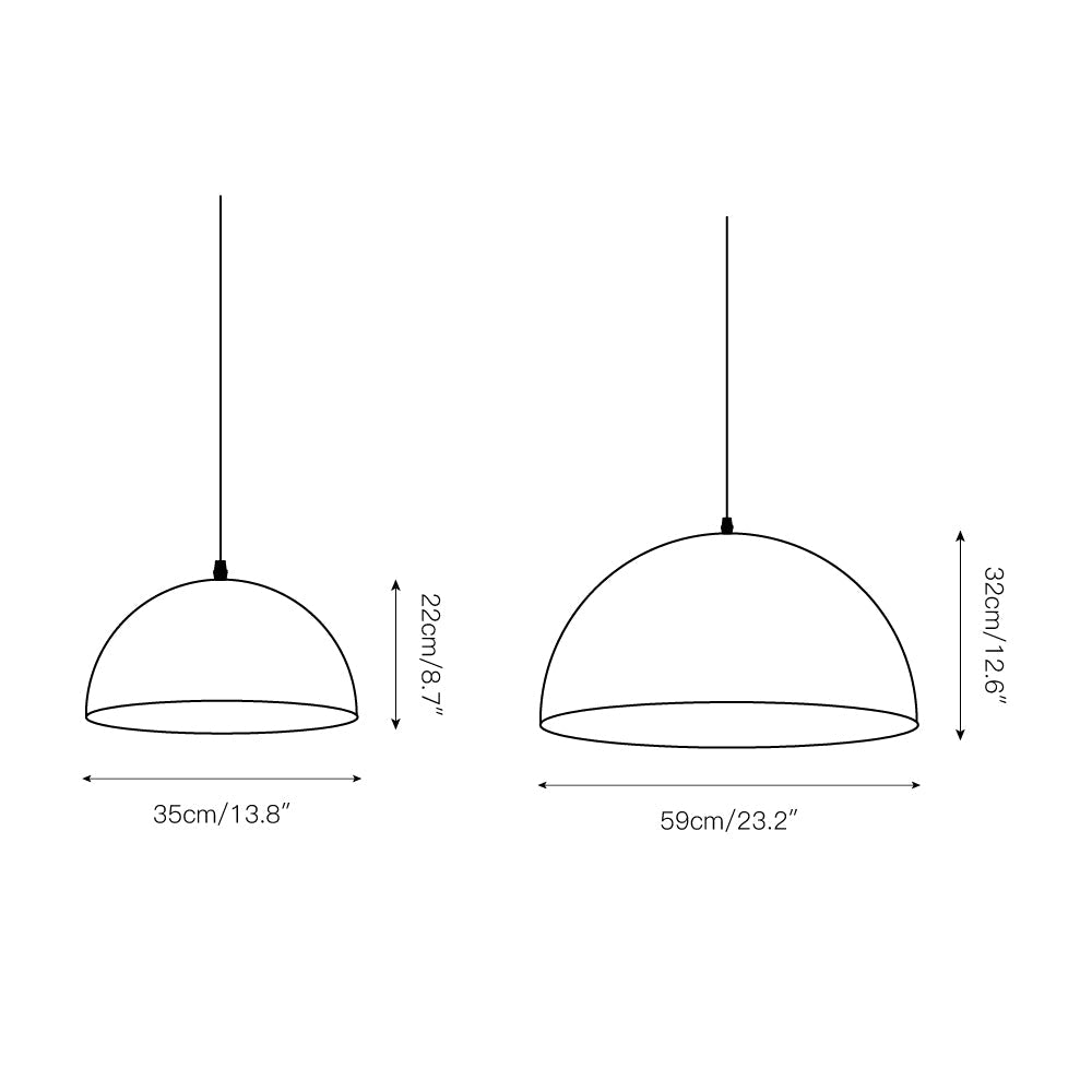 Lampada a sospensione Lipeo