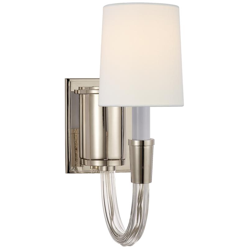 Lampada da parete in tessuto Etalarae Crystal
