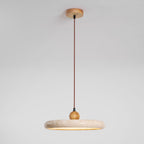 Lampada a sospensione in Travertino Lola