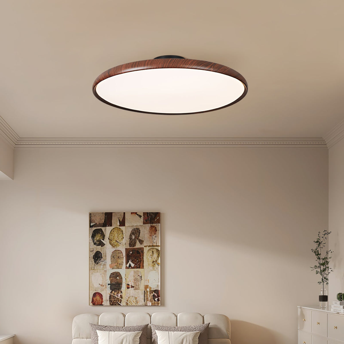 Lampada da soffitto regolabile in legno Lola