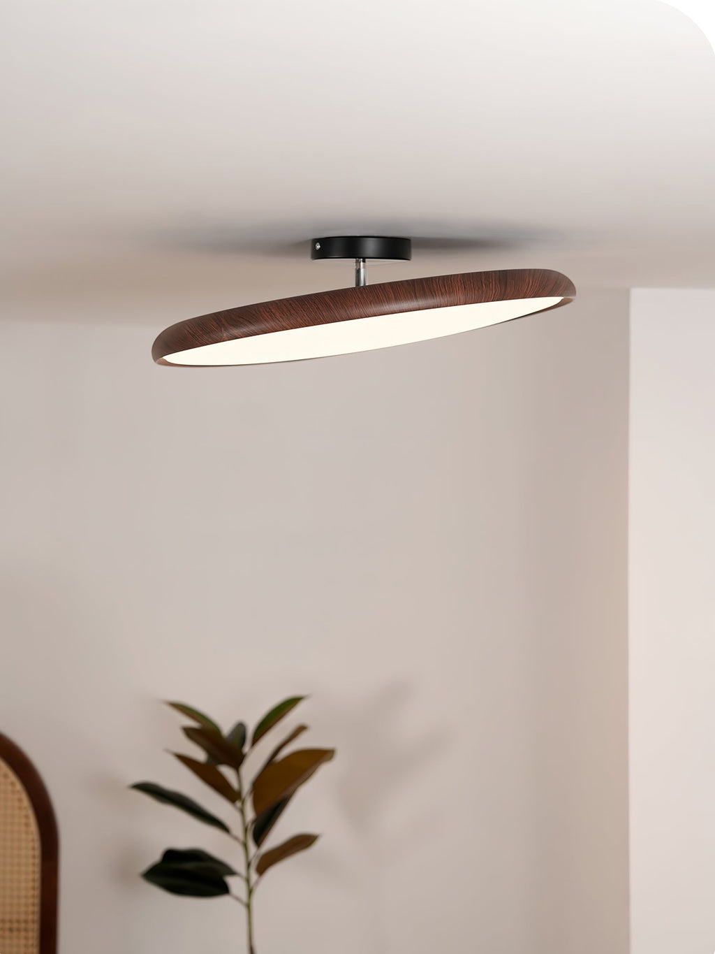 Lampada da soffitto regolabile in legno Lola
