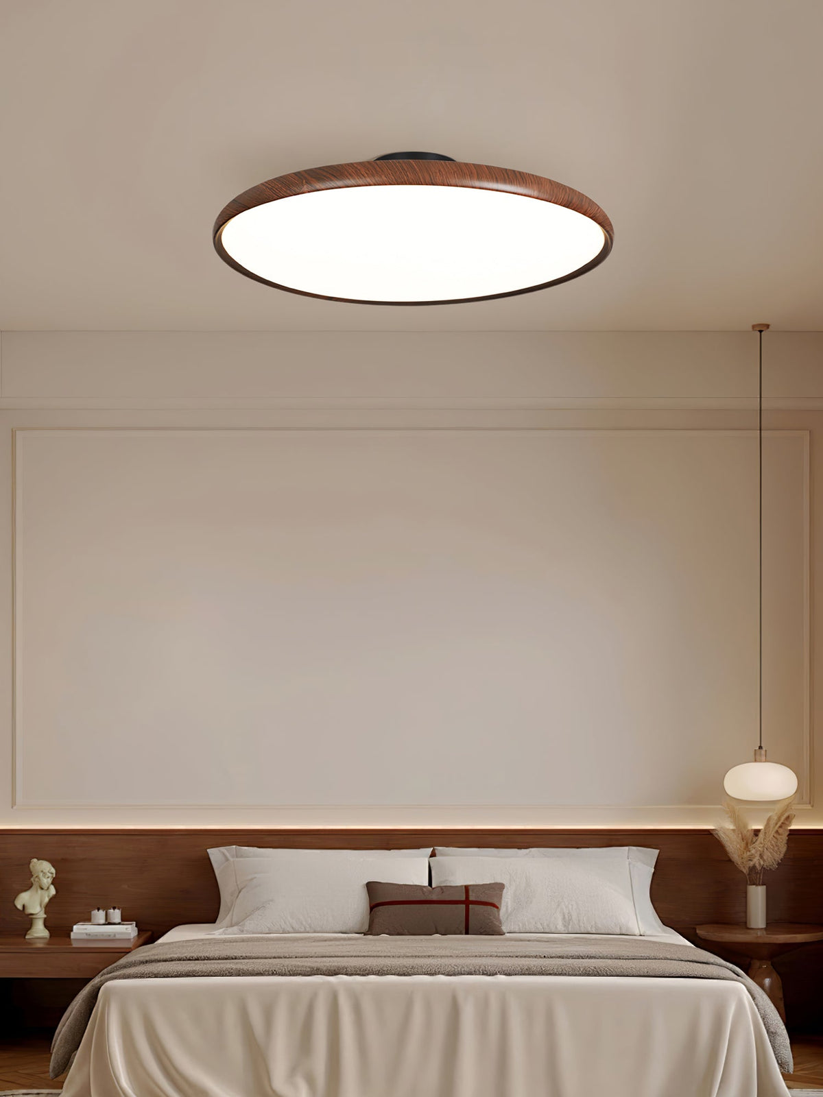 Lampada da soffitto regolabile in legno Lola