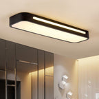 Lampada da soffitto Longus – Ferro & Acrilico – Bianco – 48×58×78 cm – Lampada da soffitto LED moderna per soggiorno