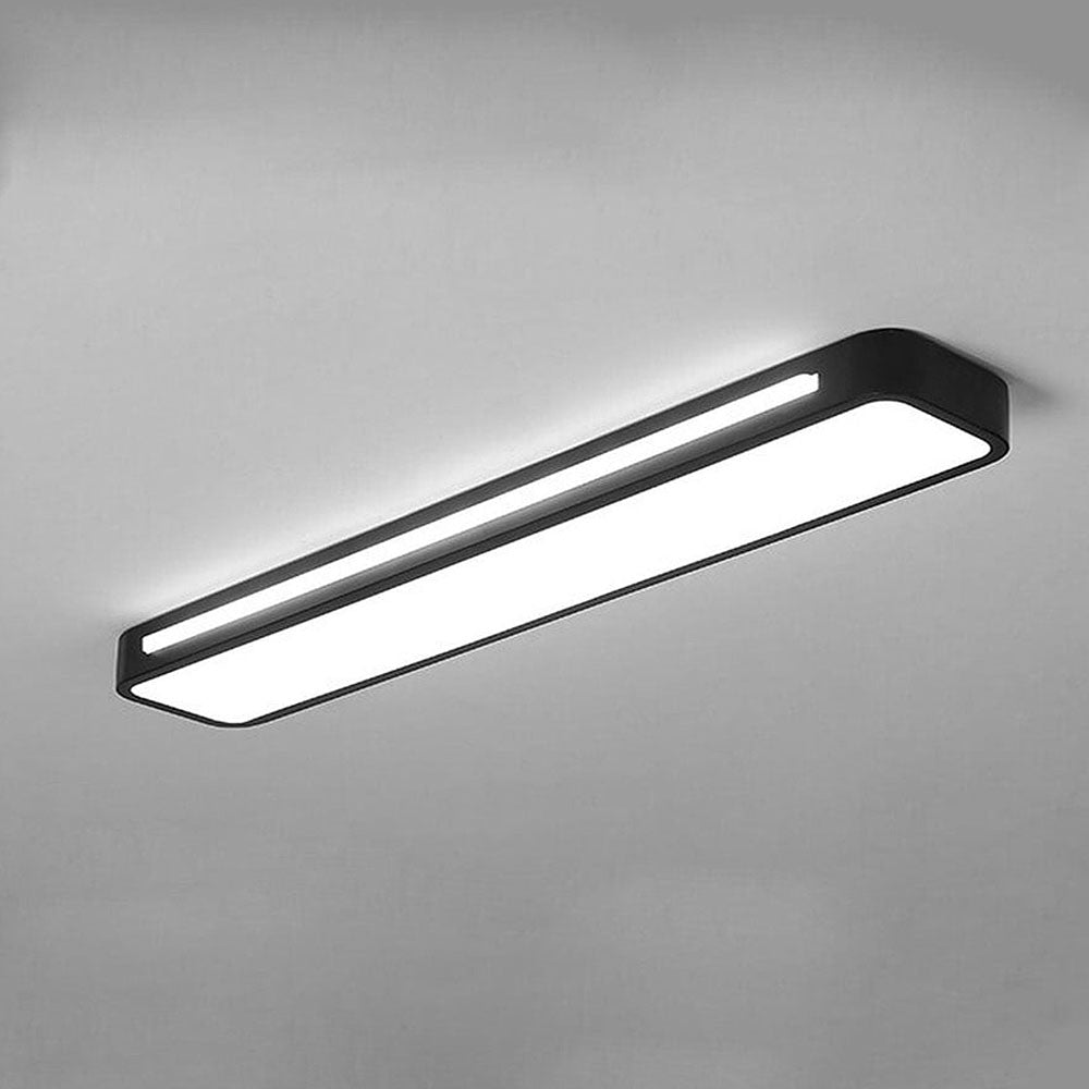 Lampada da soffitto Longus – Ferro & Acrilico – Bianco – 48×58×78 cm – Lampada da soffitto LED moderna per soggiorno