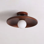Lampada da soffitto Losnero – Legno – Naturale – Ø18/28/35 cm – Elegante per soggiorno e camera da letto
