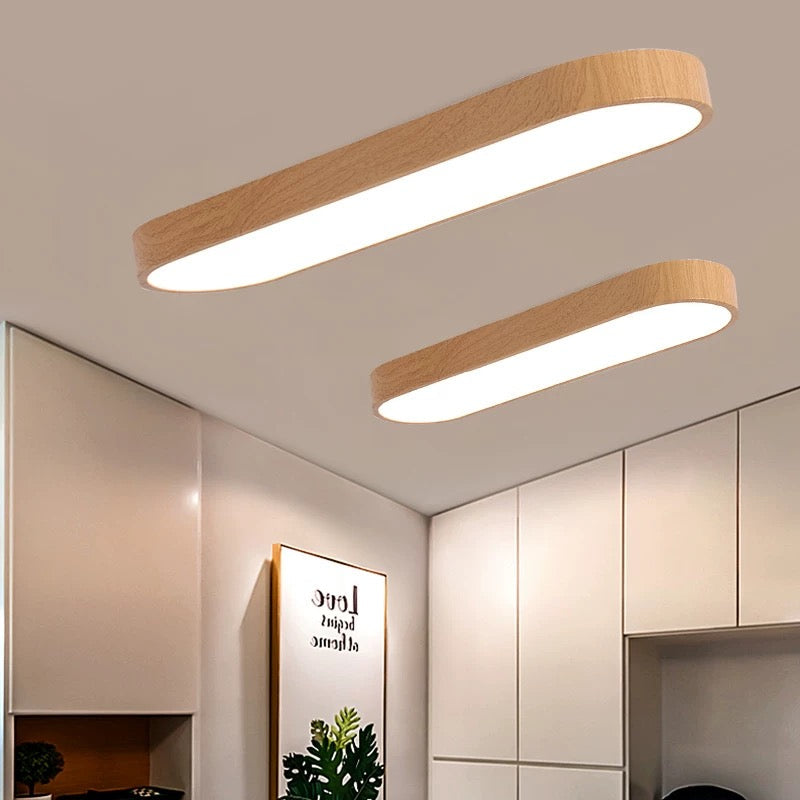 Lampada da soffitto Lova – Ferro & Acrilico – Bianco – 5–15 m² – Lampada da soffitto LED moderna per soggiorno