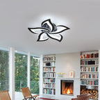 Lampada da soffitto Lovela – Metallo & Acrilico – Bianco – Ø 55/66 cm – Design elegante per il soggiorno
