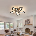 Lampada da soffitto Lovela – Metallo & Acrilico – Bianco – Ø 55/66 cm – Design elegante per il soggiorno