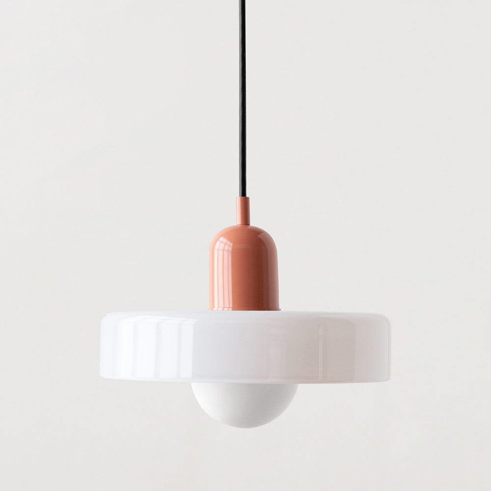 Luccon Lampada a Sospensione in Vetro Stile Vintage