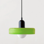 Luccon Lampada a Sospensione in Vetro Stile Vintage
