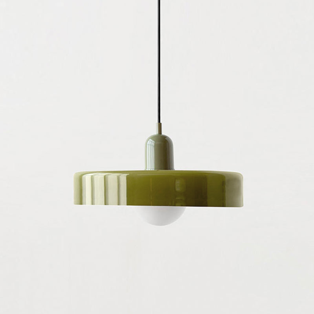 Luccon Lampada a Sospensione in Vetro Stile Vintage