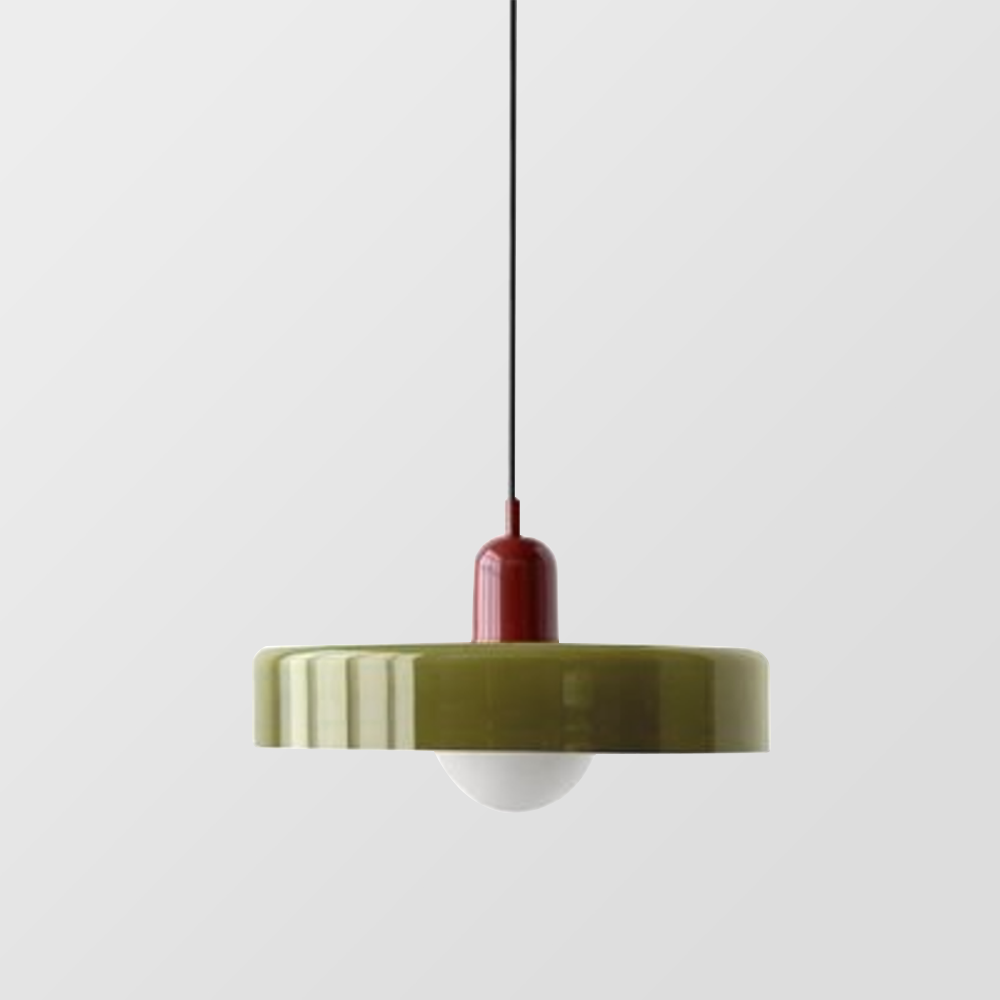 Luccon Lampada a Sospensione in Vetro Stile Vintage