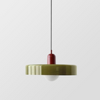 Luccon Lampada a Sospensione in Vetro Stile Vintage