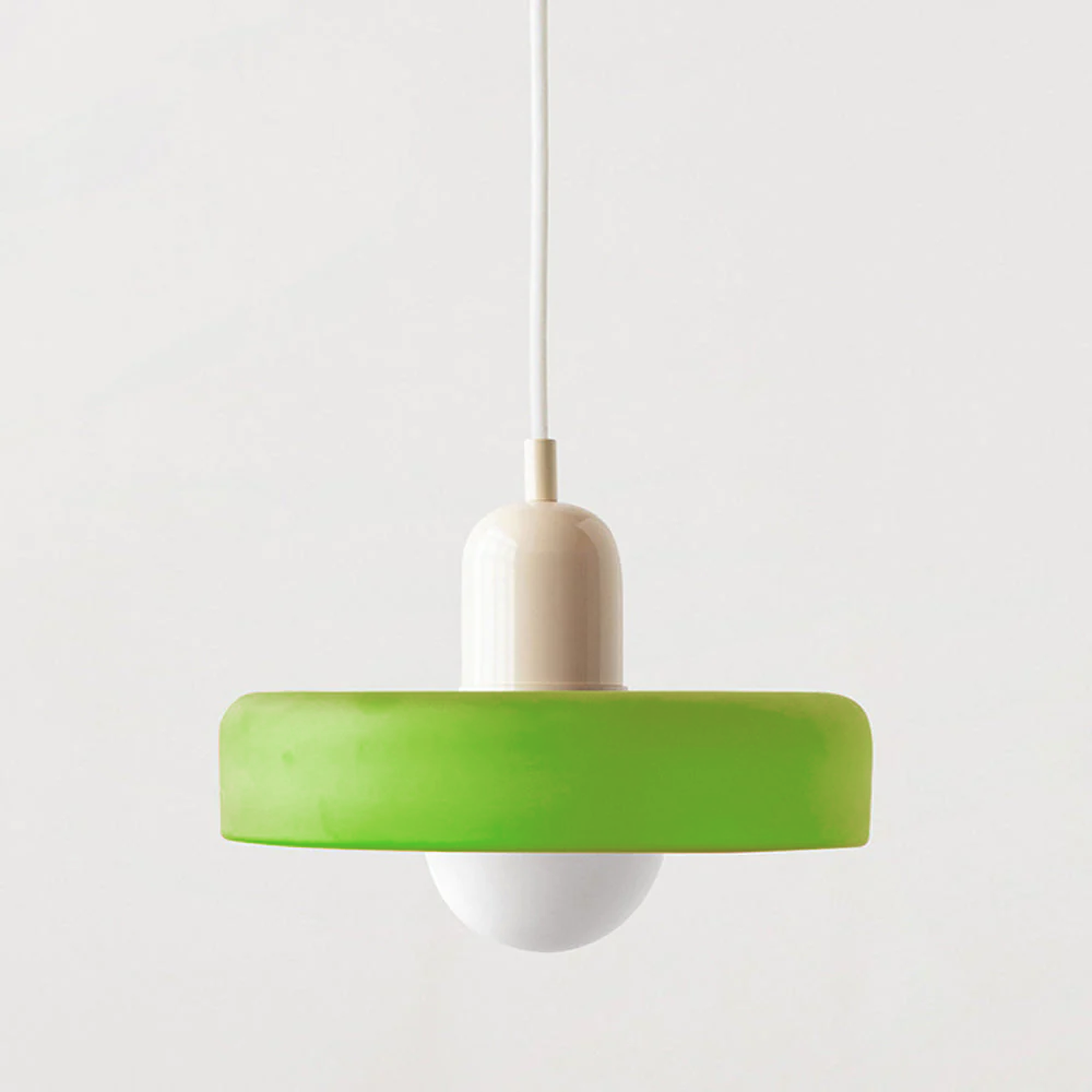 Luccon Lampada a Sospensione in Vetro Stile Vintage