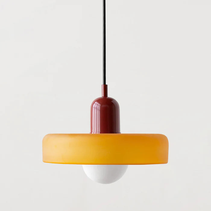 Luccon Lampada a Sospensione in Vetro Stile Vintage