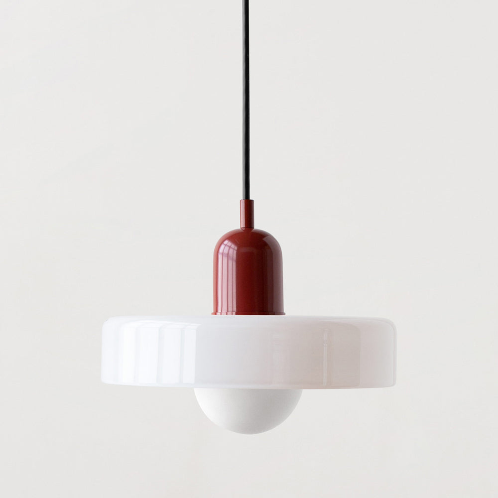 Luccon Lampada a Sospensione in Vetro Stile Vintage