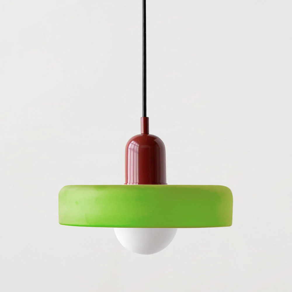 Luccon Lampada a Sospensione in Vetro Stile Vintage