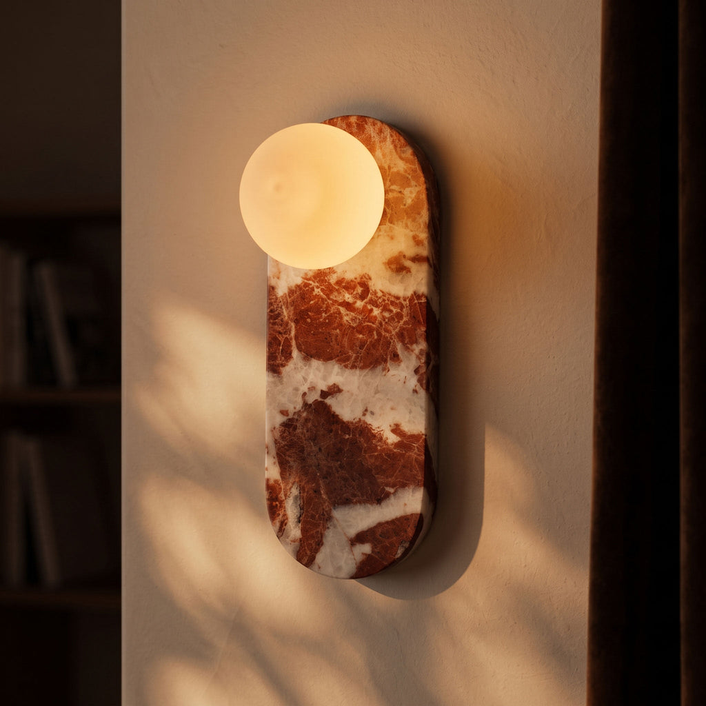 Lampada da Parete Lucie in Marmo