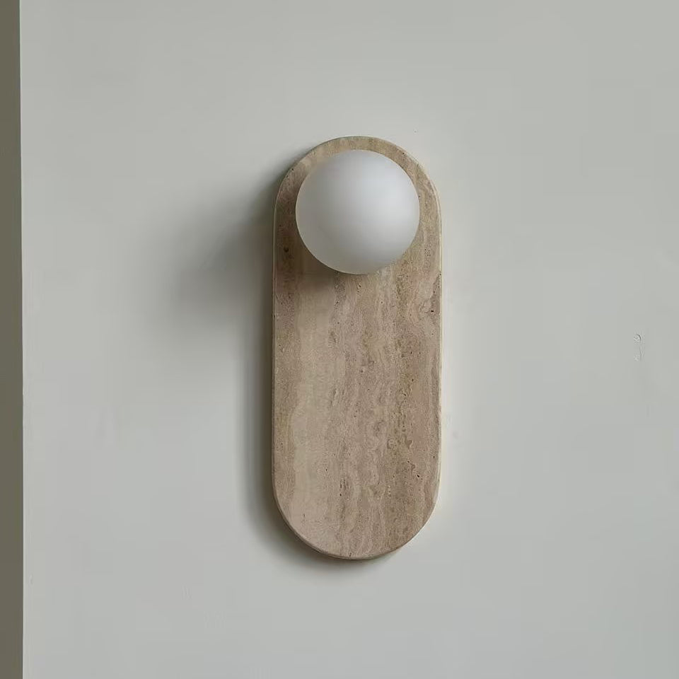 Lampada da Parete Lucie Onyx ∅ 10 cm x H 27 cm