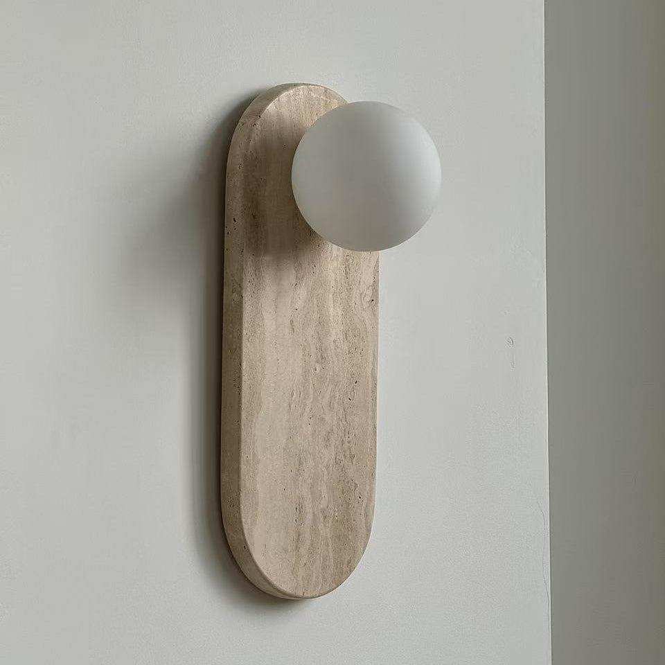 Lampada da Parete Lucie Onyx ∅ 10 cm x H 27 cm