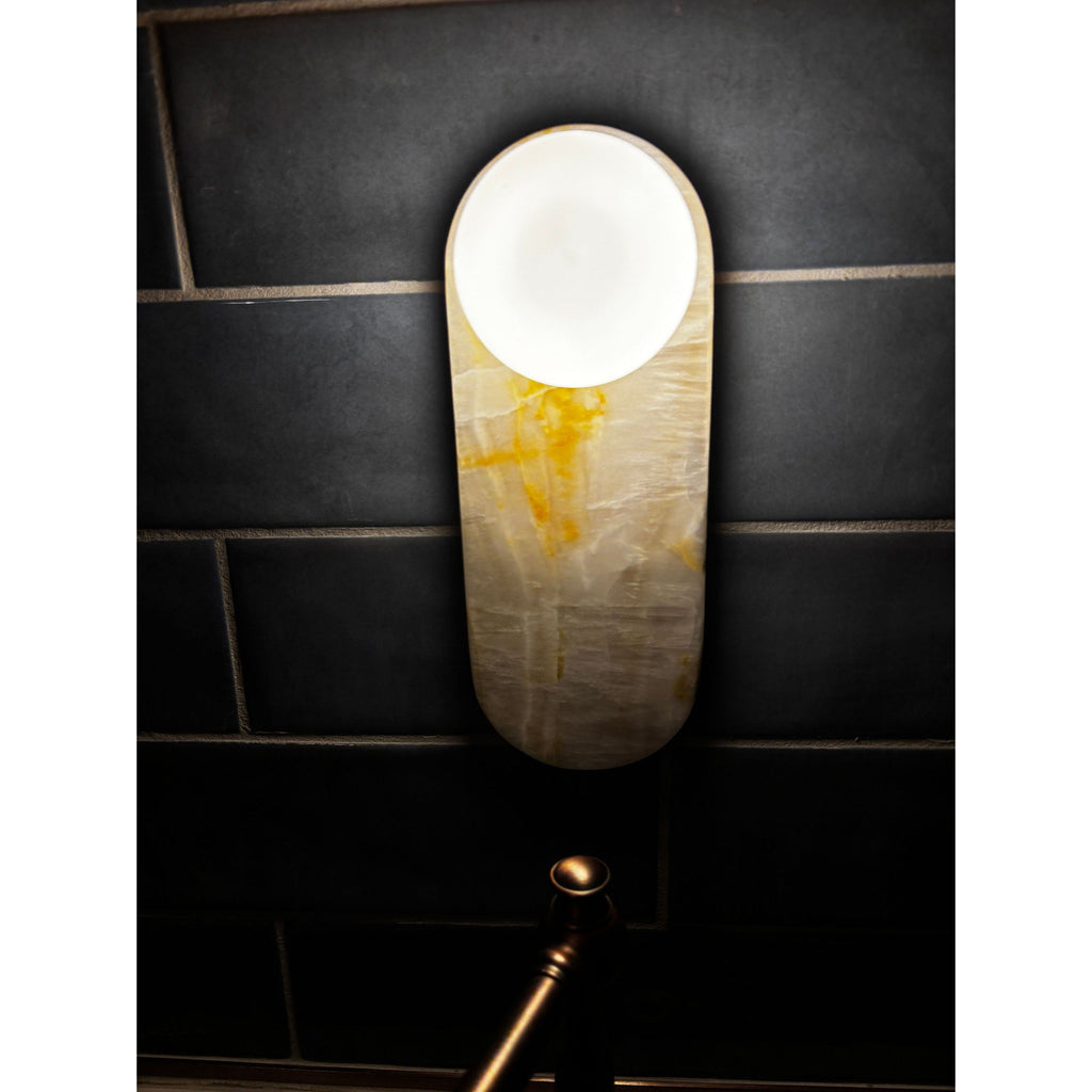 Lampada da Parete Lucie Onyx ∅ 10 cm x H 27 cm