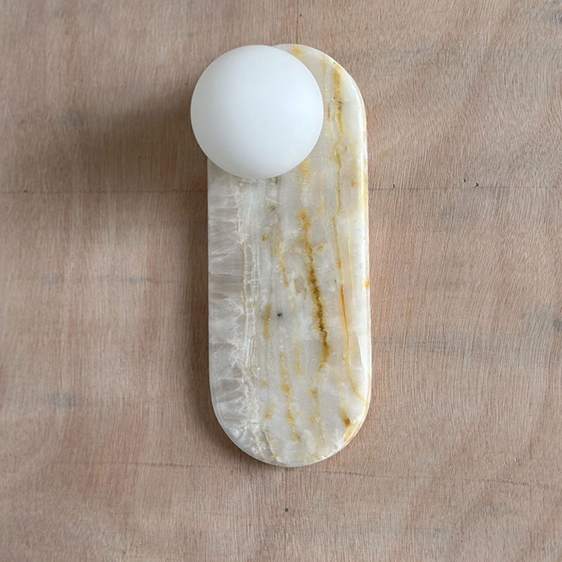 Lampada da Parete Lucie Onyx ∅ 10 cm x H 27 cm