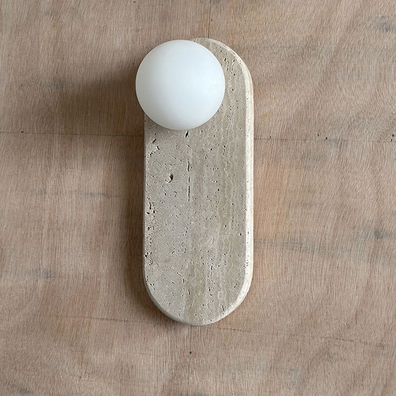 Lampada da Parete Lucie Onyx ∅ 10 cm x H 27 cm