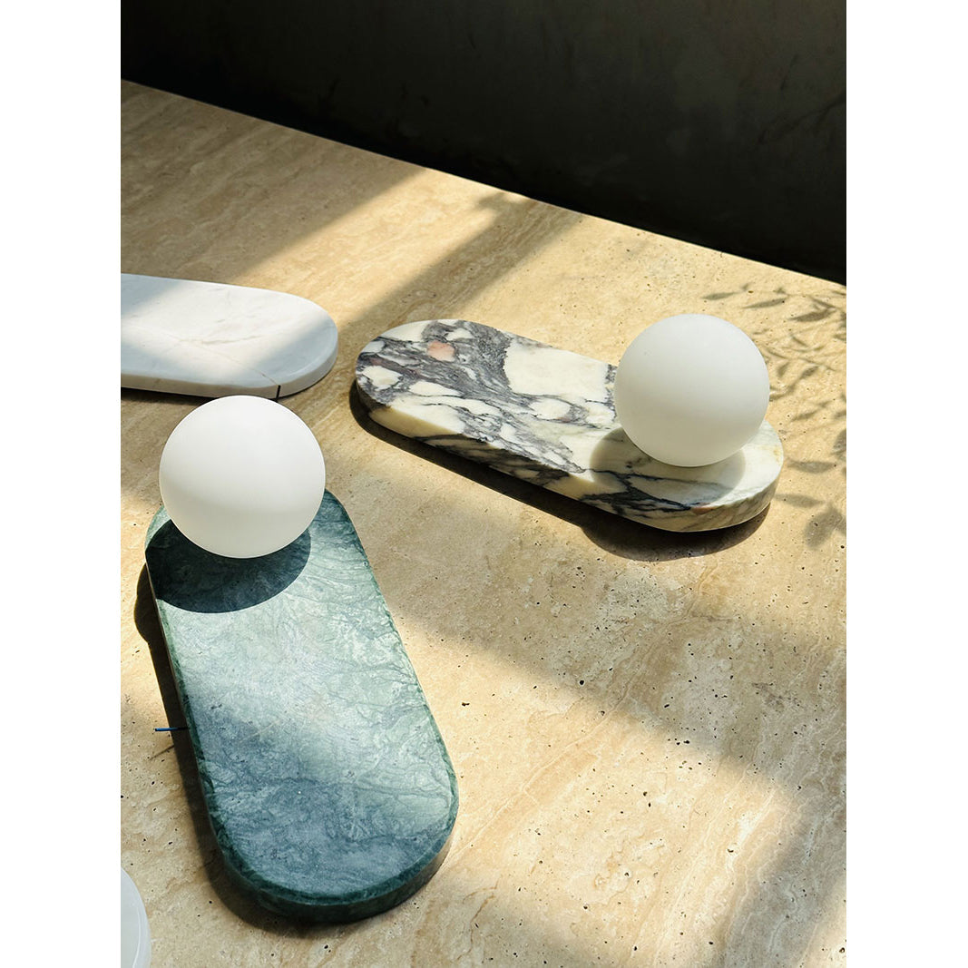 Lampada da Parete Ovale Lucie ∅ 14 cm x H 35 cm