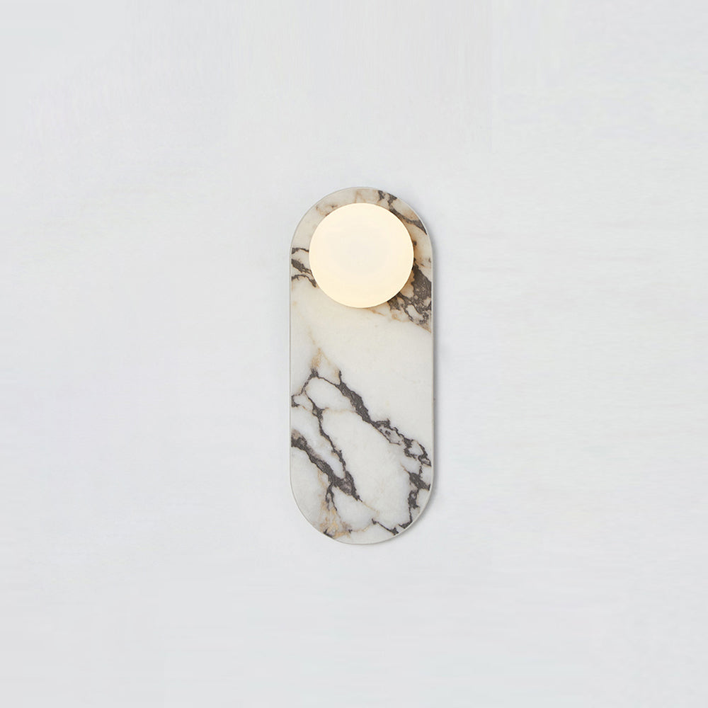 Lampada da Parete Ovale Lucie ∅ 14 cm x H 35 cm