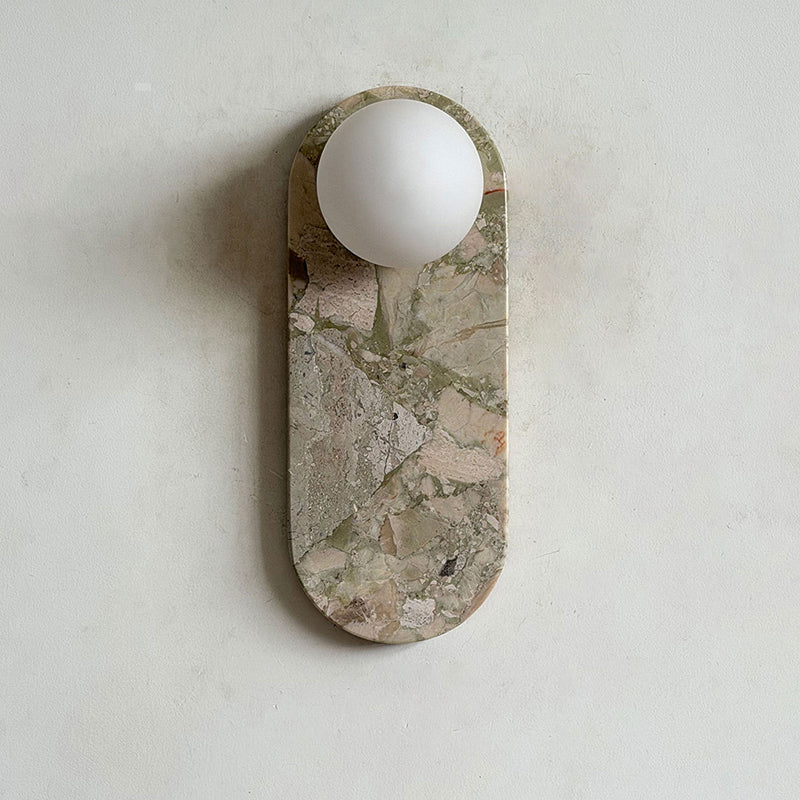 Lampada da Parete Ovale Lucie ∅ 14 cm x H 35 cm