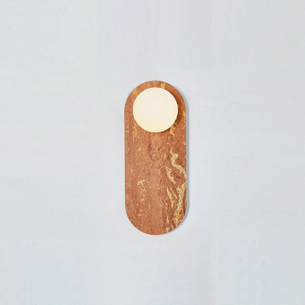 Lampada da Parete Ovale Lucie ∅ 14 cm x H 35 cm