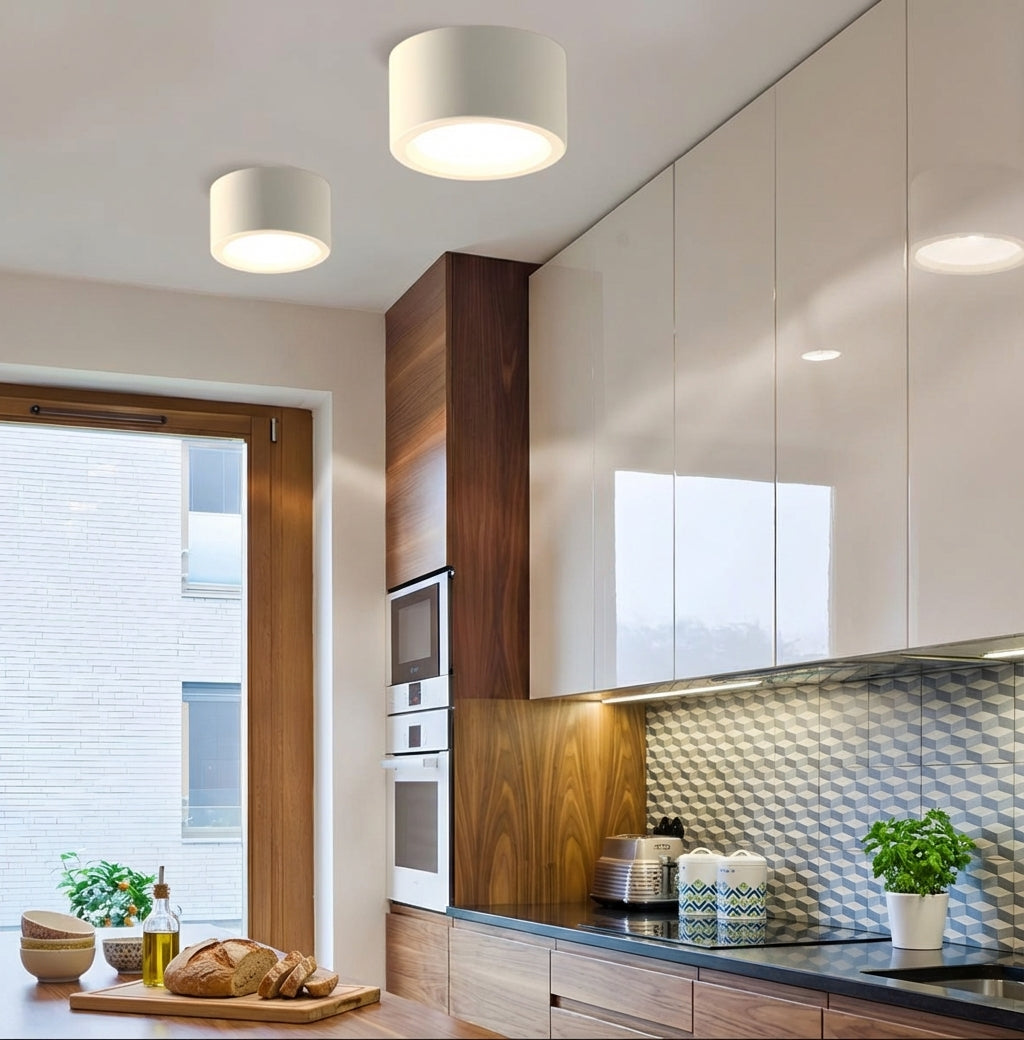 Luffon Compact Surface Mounted LED Downlight Rotondo