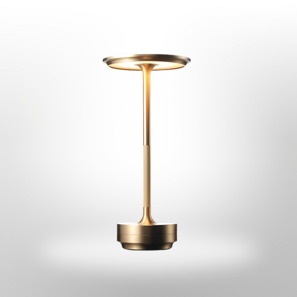 Lampada da tavolo LED wireless con controllo touch e regolazione della luminosità