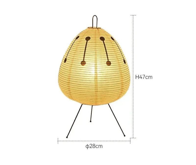 ShiraLight – Lampada da tavolo in carta di riso dallo stile giapponese