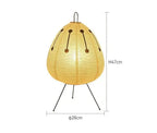ShiraLight – Lampada da tavolo in carta di riso dallo stile giapponese