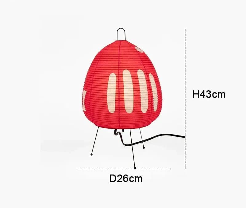 ShiraLight – Lampada da tavolo in carta di riso dallo stile giapponese