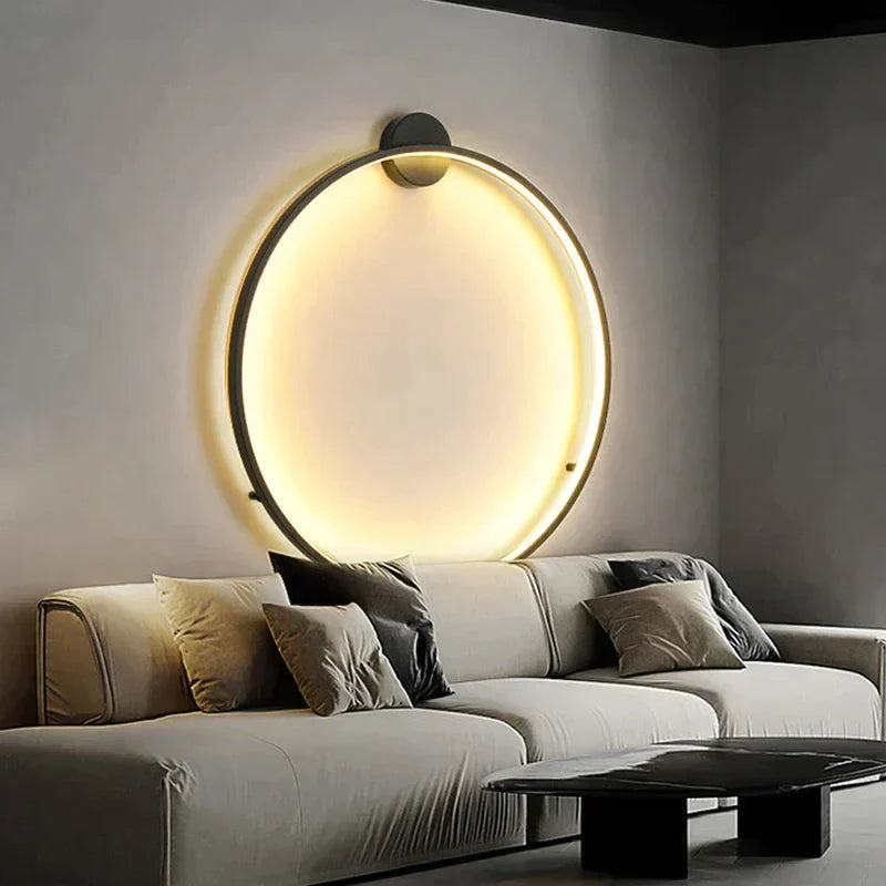 Lampada da Parete Rotonda Minimalista Moderna