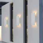 Selvik | Moderno Faretto da Esterno in Alluminio con Classe di Protezione IP65 in Quattro Lunghezze per Giardino, Patio e Viale