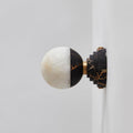 Lampada da Parete in Marmo Lunare