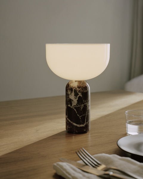 Lampada da Tavolo in Marmo Lunara