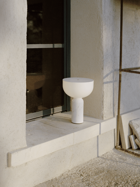 Lampada da Tavolo in Marmo Lunara