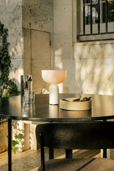 Lampada da Tavolo in Marmo Lunara