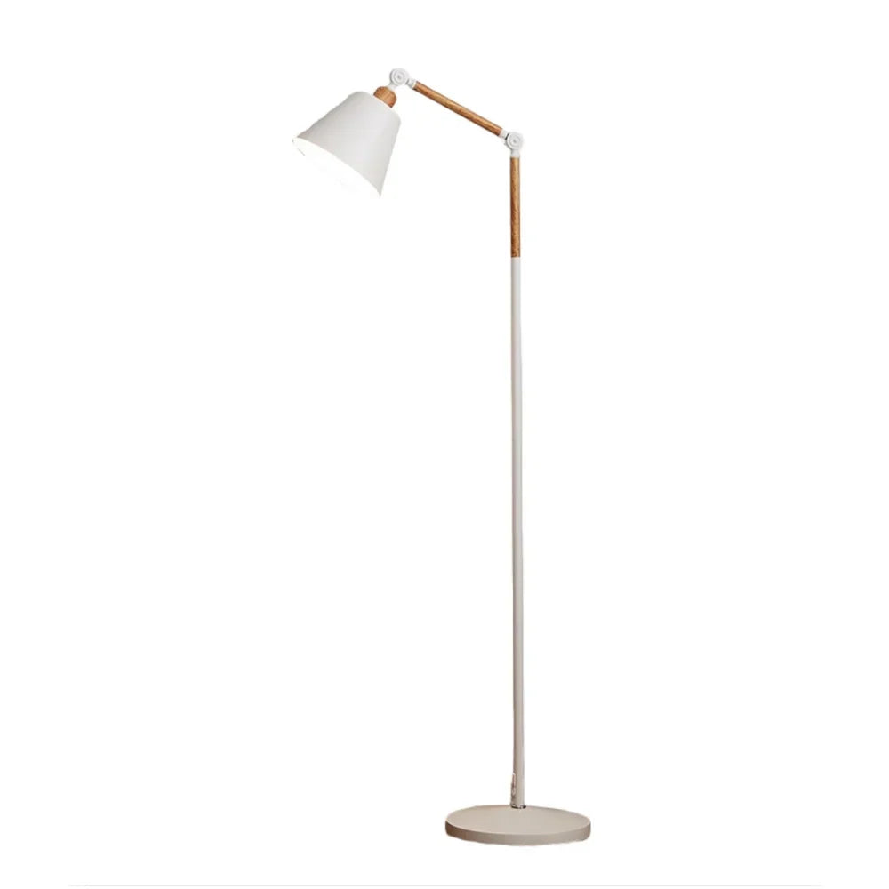 Lampada da Terra Nordic – Design Minimalista con Testa della Lampada Regolabile
