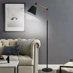 Lampada da Terra Nordic – Design Minimalista con Testa della Lampada Regolabile
