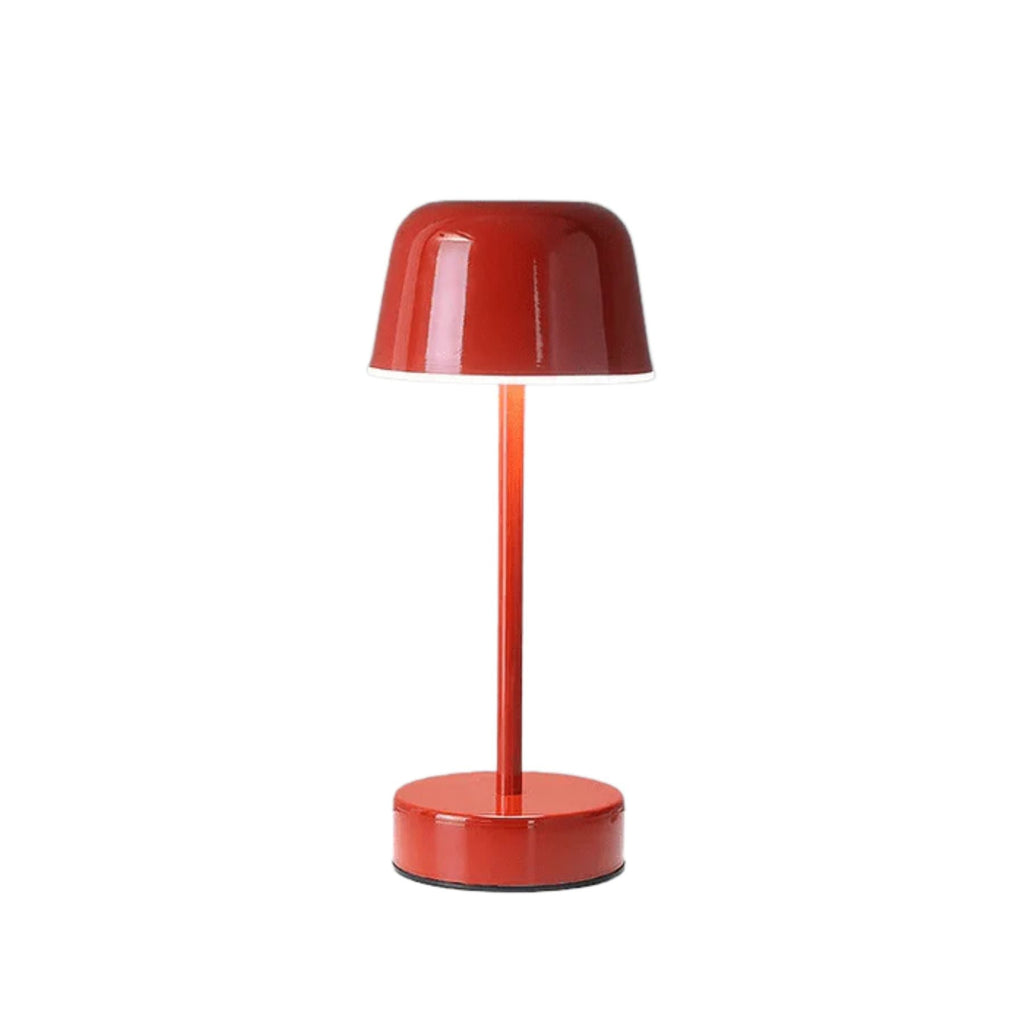 Lampada da tavolo Lusy – Metallo – Bianco – Dimmerabile – Design moderno