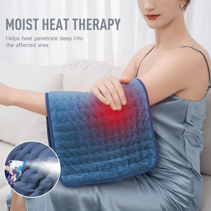 Cuscino Termico Elettrico in Microplush con Calore Regolabile e Spegnimento Automatico