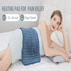 Cuscino Termico Elettrico in Microplush con Calore Regolabile e Spegnimento Automatico